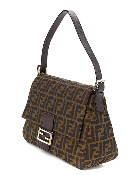 fendi monogram space grey shoulder bag|Fendi shoulder bag zucca.